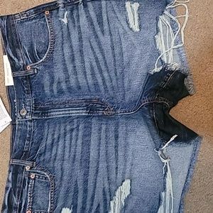 Womens denim shorts